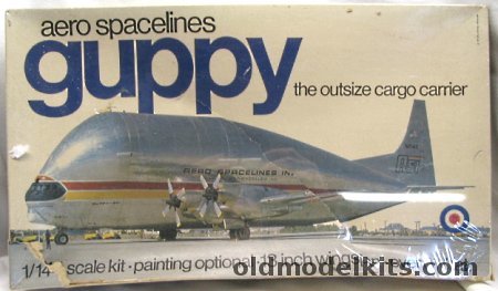 Entex 1/144 Aero Spacelines Guppy Oversized Cargo Aircraft, 8488 plastic model kit